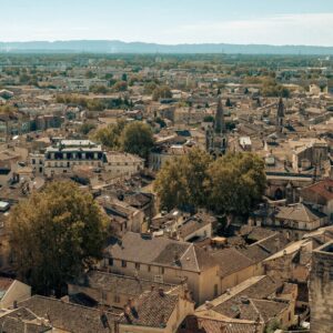 Vue panoramique sur Avignon