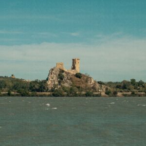Château de l'Hers, vue depuis Roquemaure